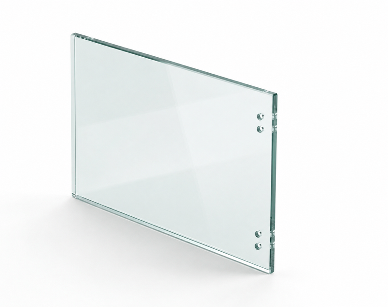 - RECEVEUR EN VERRE TREMPÉ 12 MM