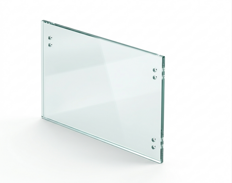 - PORTE EN VERRE TREMPÉ 10 MM