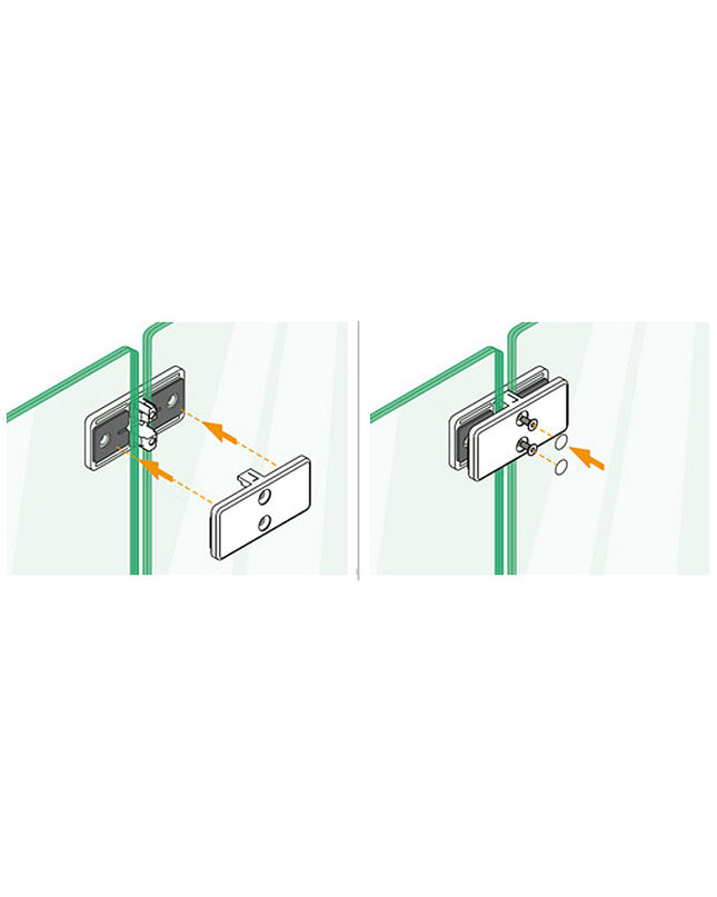 180° FIXED SATIN CONNECTOR